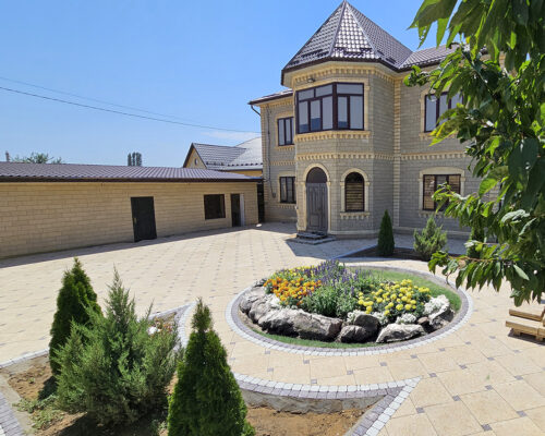 Тротуарная плитка «Сафари» - выполненная работа